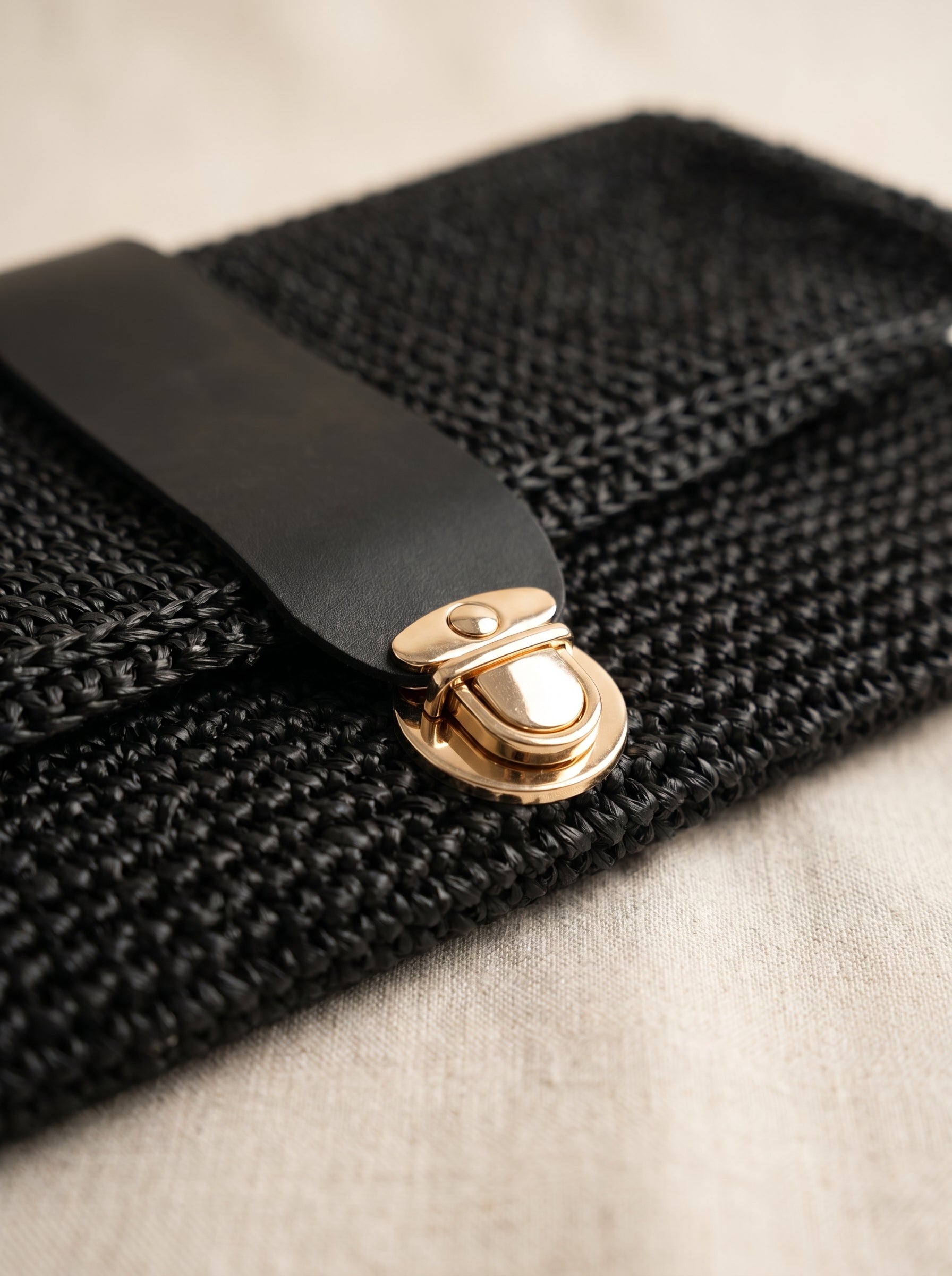 Gece Rafya Clutch