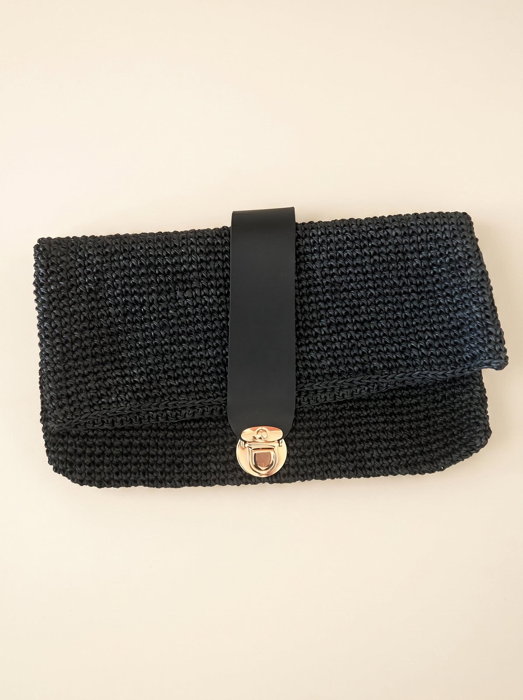 Gece Rafya Clutch